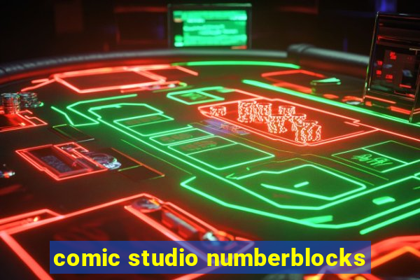 comic studio numberblocks